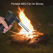 Portable Fire Blower Battery Powered BBQ Grill Fan