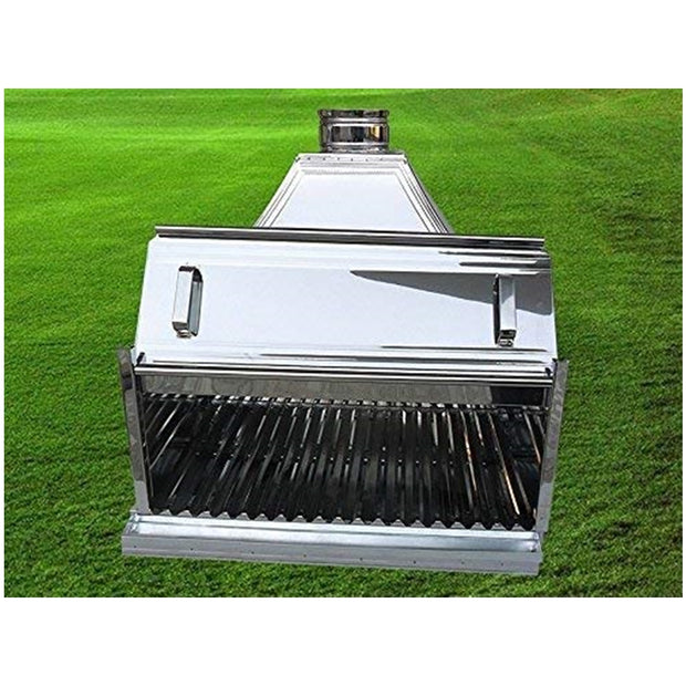 Outdoor Grill with Chimney, Barbecue BBQ CharGrill