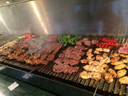 Outdoor Grill with Chimney, Barbecue BBQ CharGrill