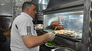 Outdoor Grill with Chimney, Barbecue BBQ CharGrill