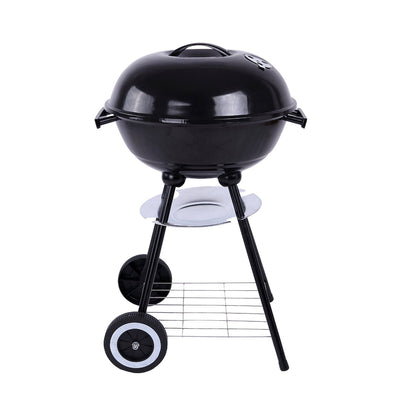 Metal Charcoal BBQ Grill Pit Outdoor Camping Cooker